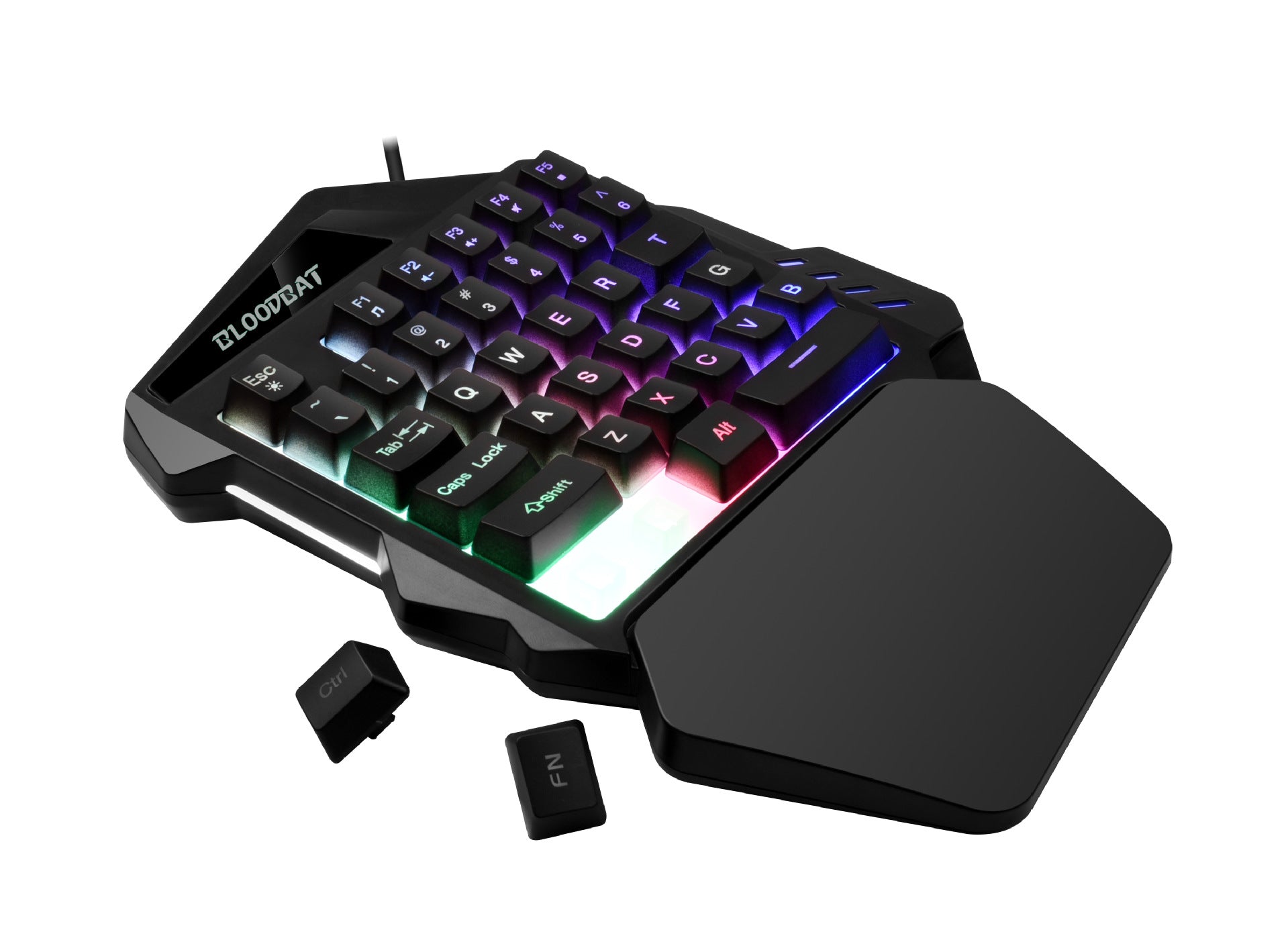 Clavier Gaming RGB 61 Touches + Souris – Filaire, Waterproof, Compact