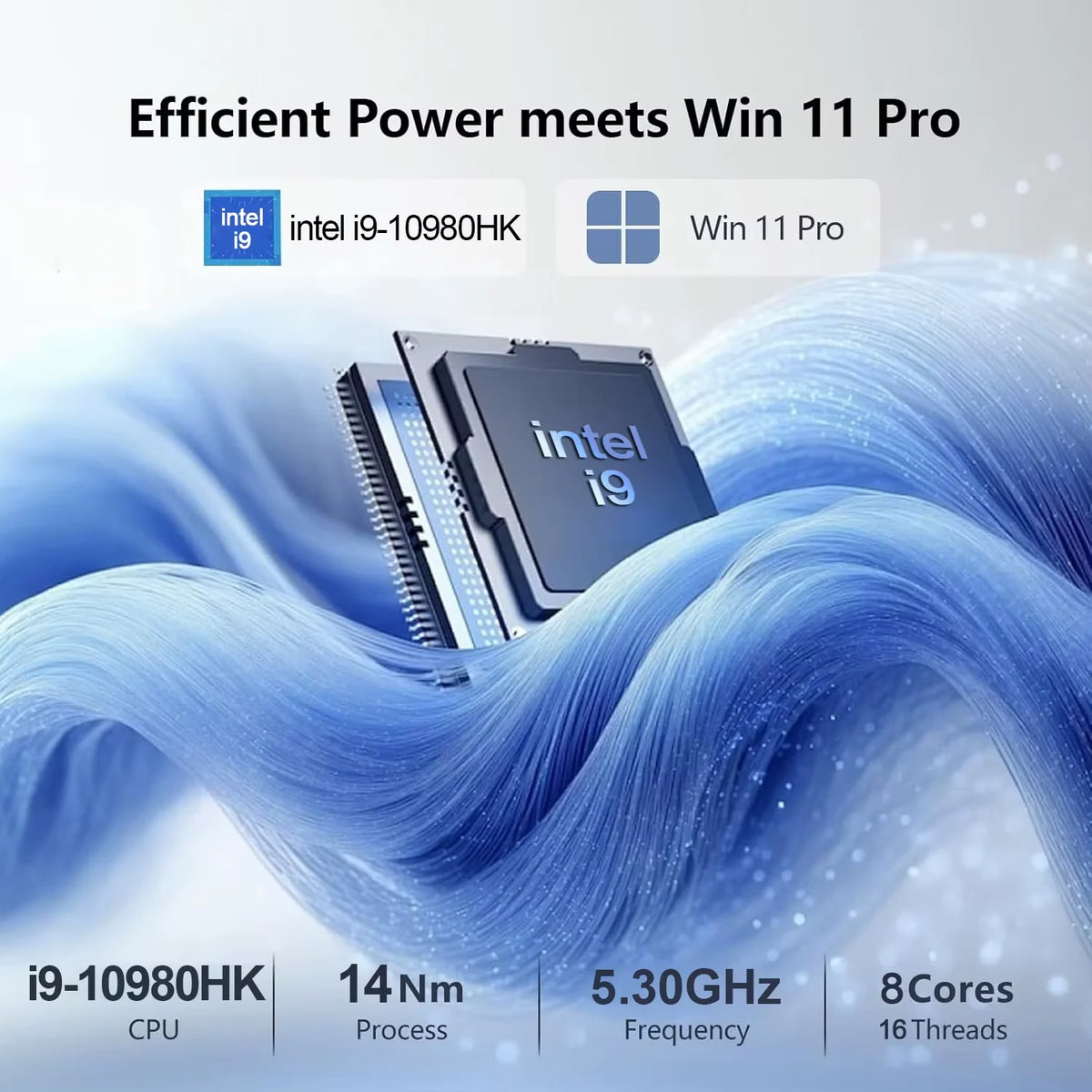 Ordinateur Portable Gaming 15,6" – Intel Core i9, 16 Go RAM, SSD, Windows 11, Rétroéclairage & Lecteur d'Empreintes