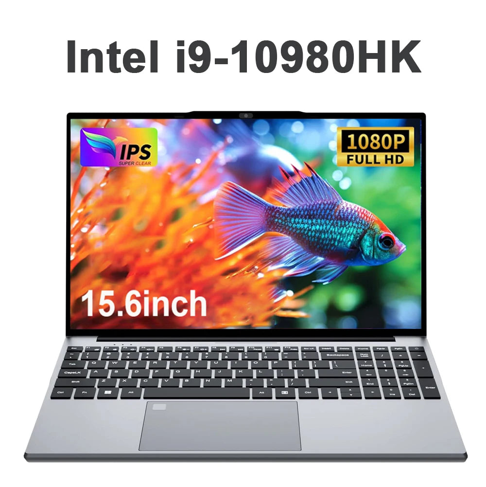 XIAMAN 15.6" PC Portable Gaming | Intel i9-10980HK ou i3-6100U | 16 Go RAM | SSD M.2 | Windows 11