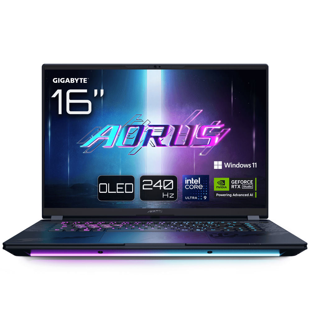Gigabyte AORUS MASTER 16 BYH – RTX 5080 | Core Ultra 9 | OLED 240Hz