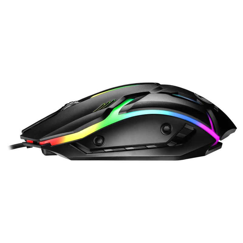 Souris Gamer Filaire S1 – LED RGB 7 Couleurs, Design Ergonomique, 1000 DPI