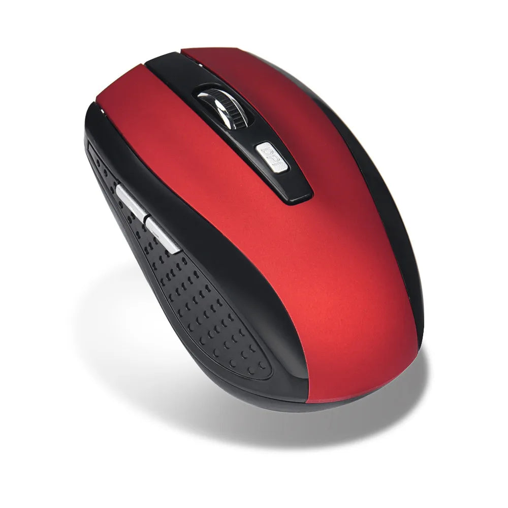 Souris de jeu sans fil 2.4GHz, récepteur USB, pour PC, ordinateur portable, ordinateur de bureau