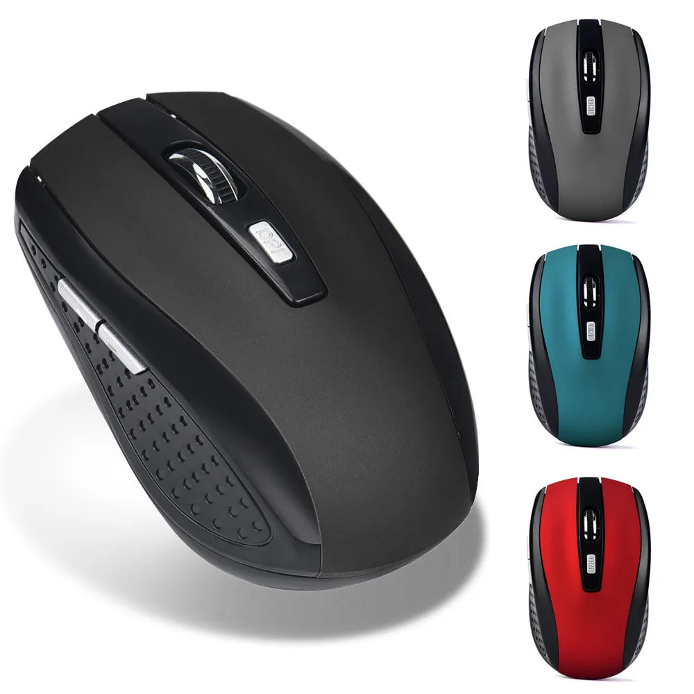 Souris de jeu sans fil 2.4GHz, récepteur USB, pour PC, ordinateur portable, ordinateur de bureau