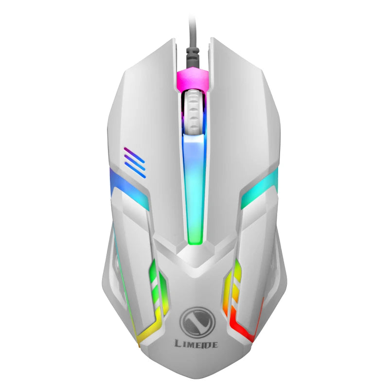 Souris Gamer Filaire S1 – LED RGB 7 Couleurs, Design Ergonomique, 1000 DPI