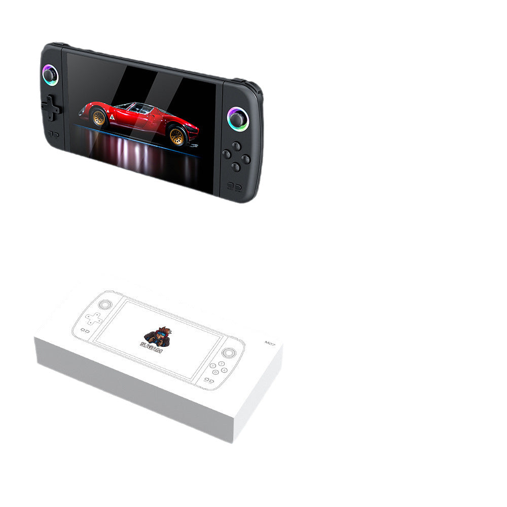 Console de Jeu Portable Rétro M27 – Grand Écran HD, Connexion TV, Jusqu'à 256Go