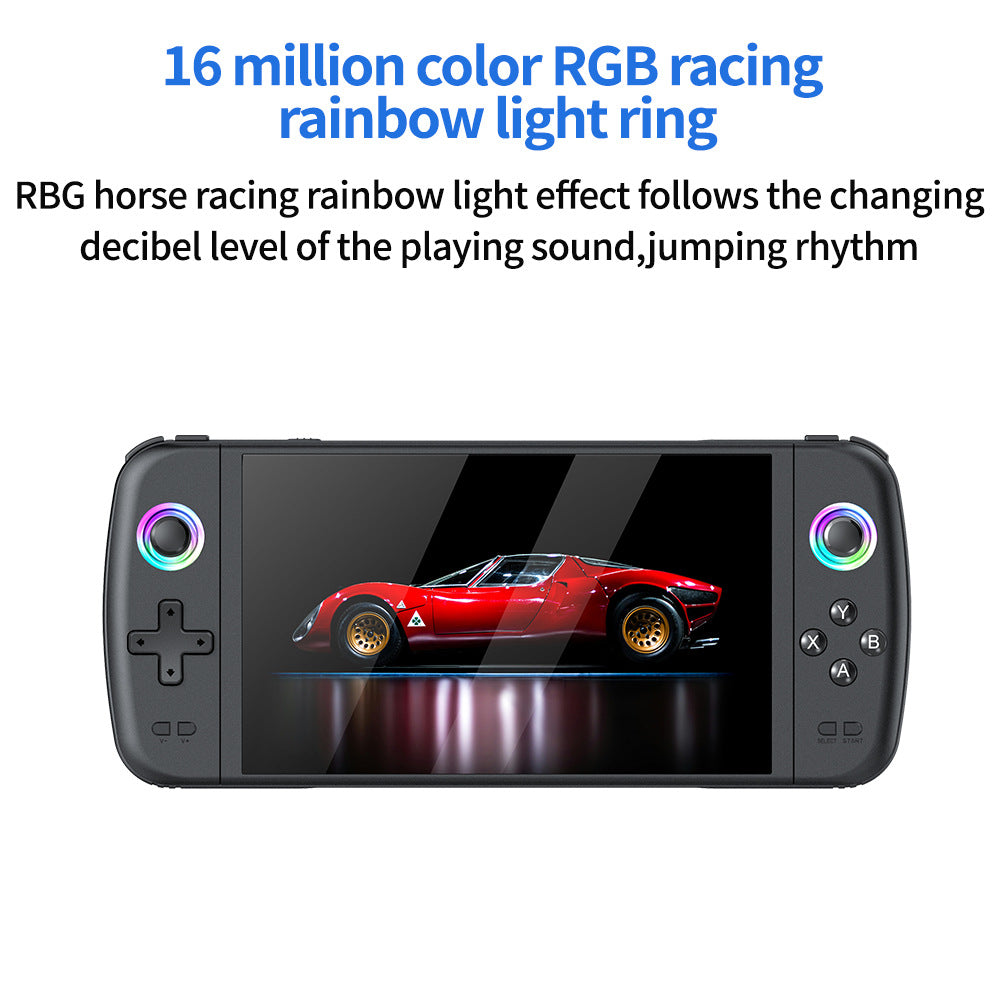 Console de Jeu Portable Rétro M27 – Grand Écran HD, Connexion TV, Jusqu'à 256Go