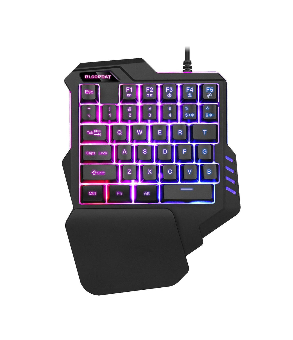 Clavier Gaming RGB 61 Touches + Souris – Filaire, Waterproof, Compact