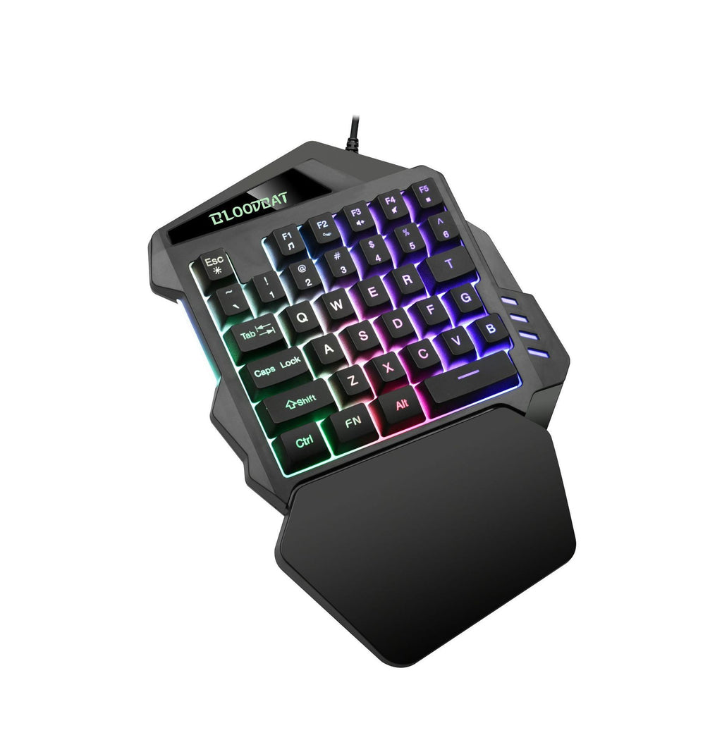 Clavier Gaming RGB 61 Touches + Souris – Filaire, Waterproof, Compact