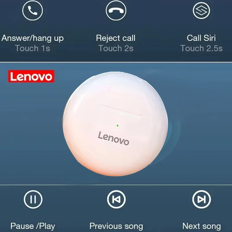 Écouteurs Bluetooth Lenovo HT38 TWS