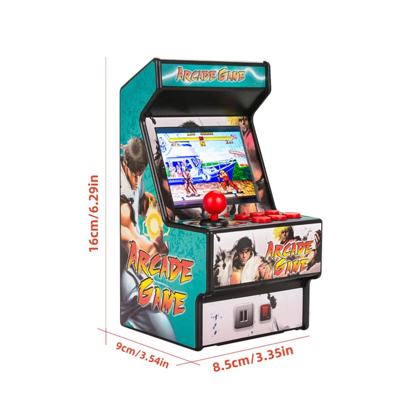 Mini console portable de jeu d'arcade vidéo portable 2,8 pouces 16 bits (plus de 150 jeux rétro classiques intégrés pour SEGA)