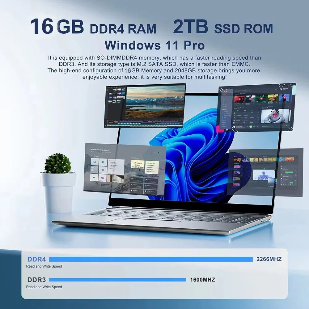 ACEKAMAS 14.1" PC Portable Gaming | Intel Core i9-10980HK | 16 Go RAM | Windows 11