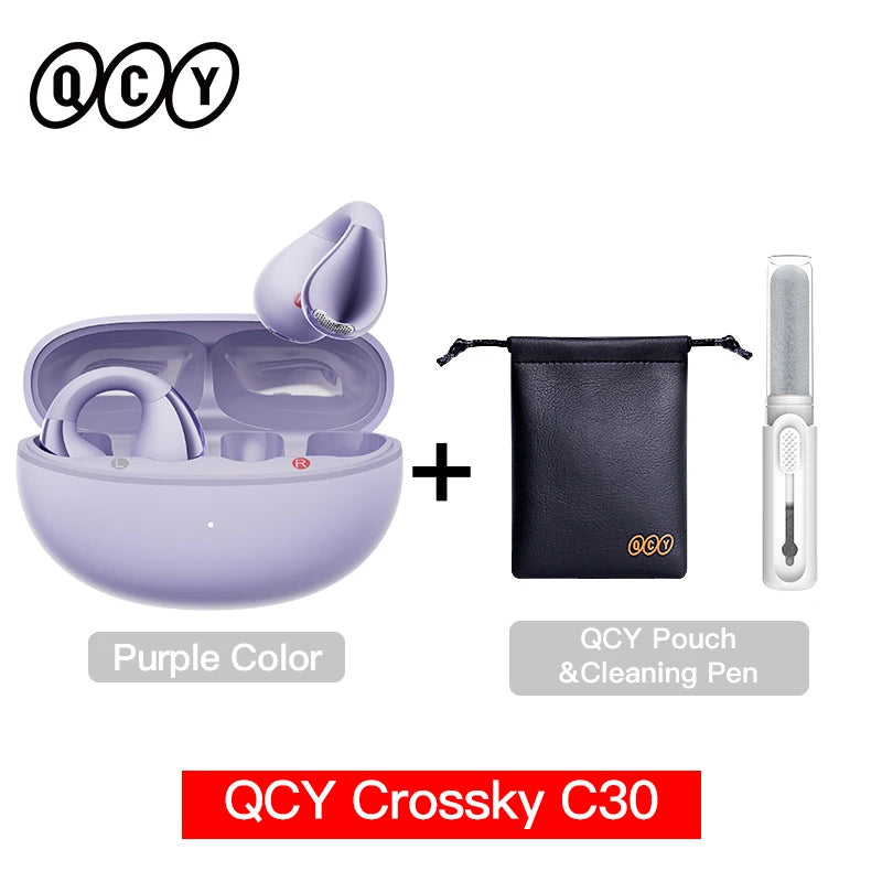 QCY Crossky C30 – Écouteurs Open-Ear Bluetooth 5.4