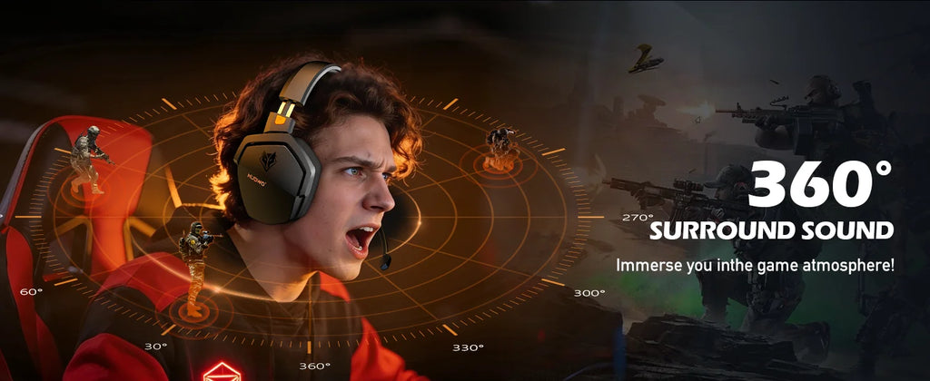 Casque gaming sans fil NUBWO G06 – 100 h