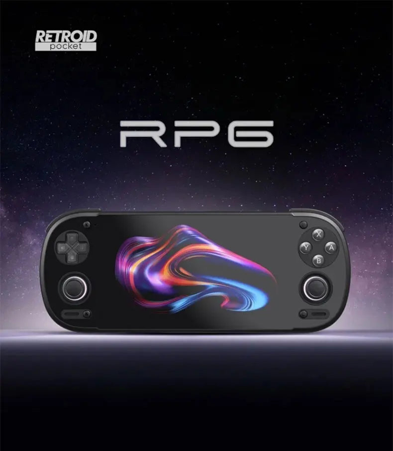 Retroid Pocket 6 (RP6) - Console de Jeu Portable Android, Écran AMOLED 5,5" 120Hz