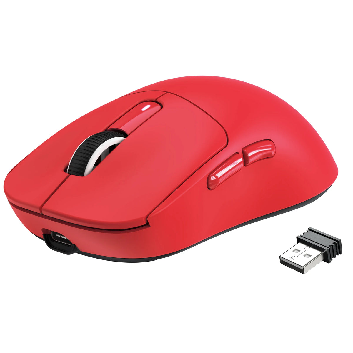 Attack Shark Bery – Souris Gaming Ergonomique Sans Fil | PAW3395 26K DPI | Triple Mode | Ultra-Légère 49g | 5 Couleurs