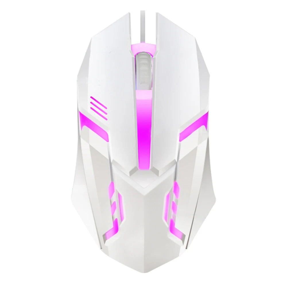 Souris Gaming LED USB Filaire 5000 DPI – Éclairage RGB 7 couleurs