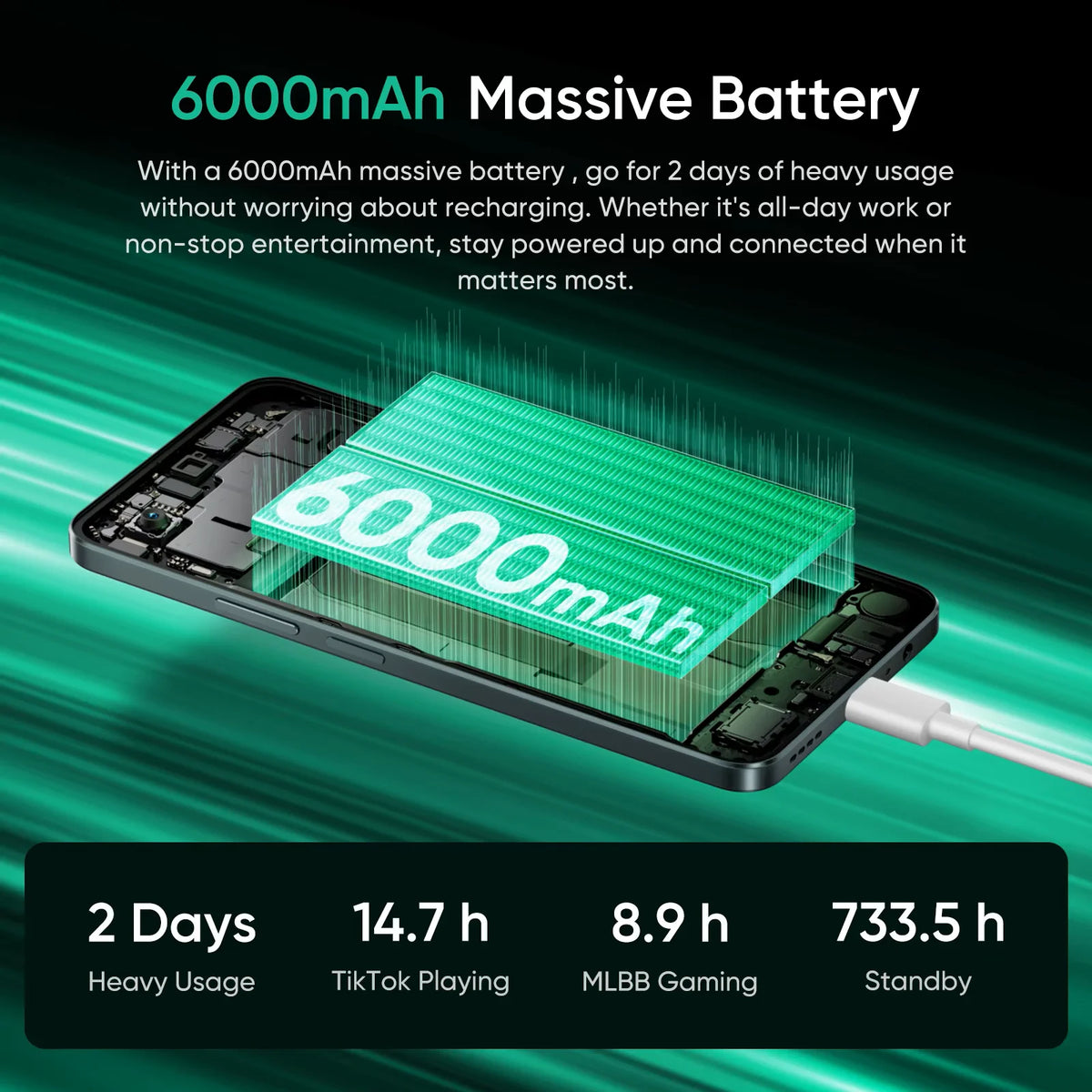 realme P3lite, smartphone version globale, batterie 6000 mAh, chipset OCTA-CORE, charge rapide 15W, 360 ° NFC, Ultra Li