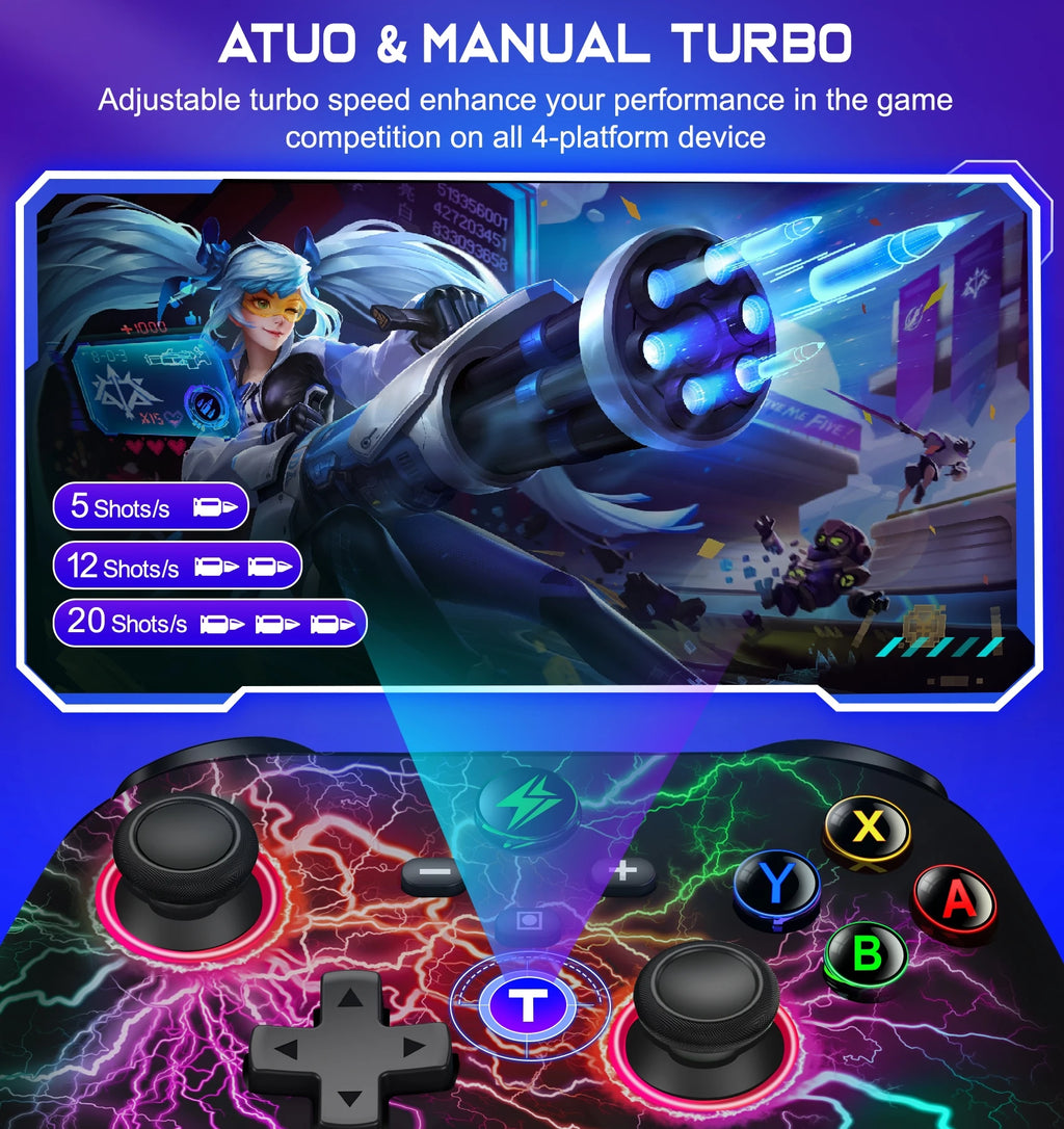 Manette de jeu sans fil pour Switch/Switch Lite/Switch OLED avec fonction de réveil programmable et turbo - LE COIN  DES GAMERS - Manette de jeu sans fil pour Switch/Switch Lite/Switch OLED avec fonction de réveil programmable et turbo - LE COIN  DES GAMERS - LE COIN  DES GAMERS