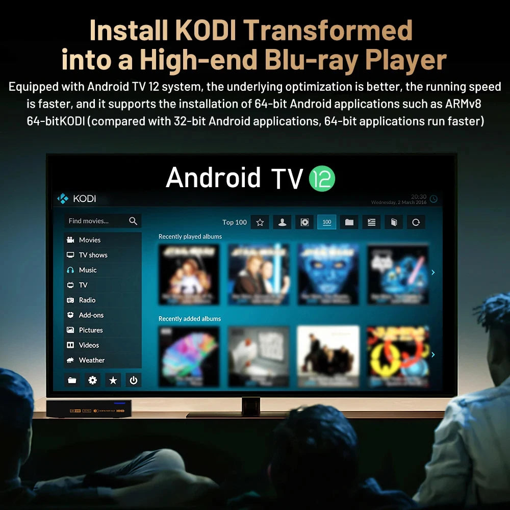 Kinhank Super Console X5 PRO – 10 000/16 000 Jeux, 8K, Android 12, Wi-Fi 6