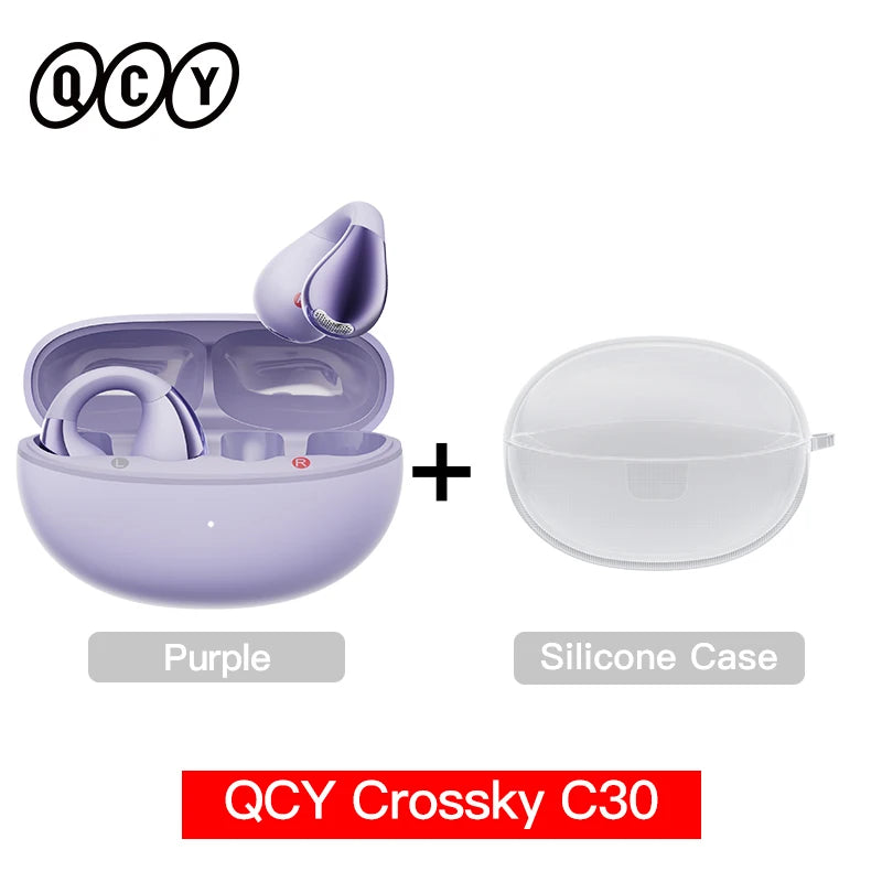 QCY Crossky C30 – Écouteurs Open-Ear Bluetooth 5.4