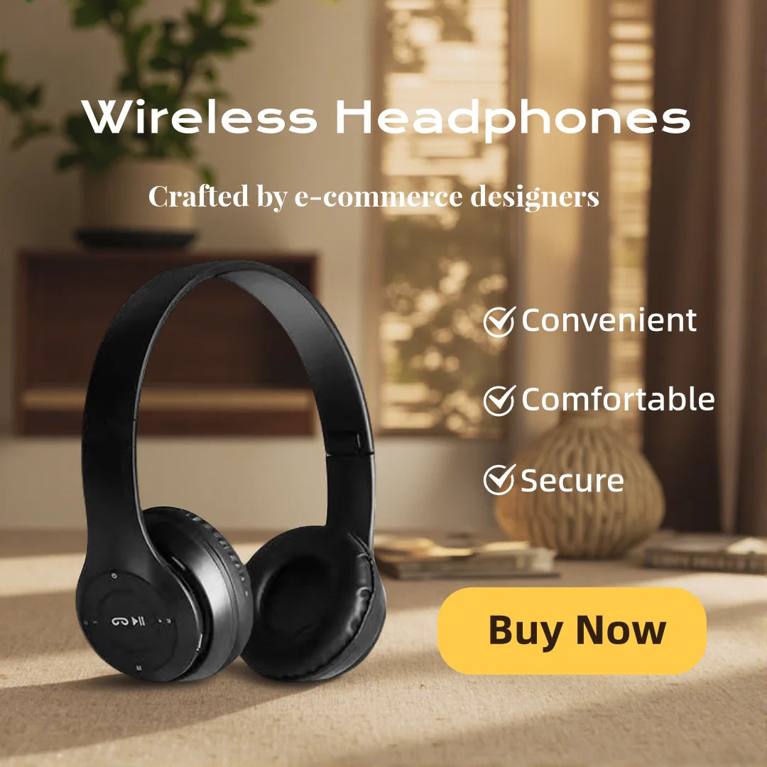 Casque Bluetooth Hi-Fi Gaming – Sans fil, Réduction de bruit, Micro intégré