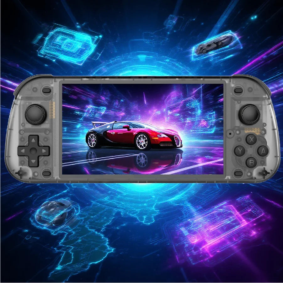 Console Rétro Portable R50S – Grand Écran IPS 5,1", Batterie 4200 mAh, 20 000+ Jeux