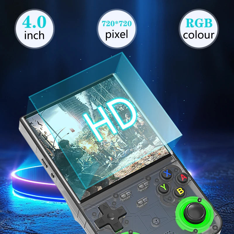 Console Rétro Portable R36 Ultra – Écran IPS 4", 20 000+ Jeux, 64/128 Go