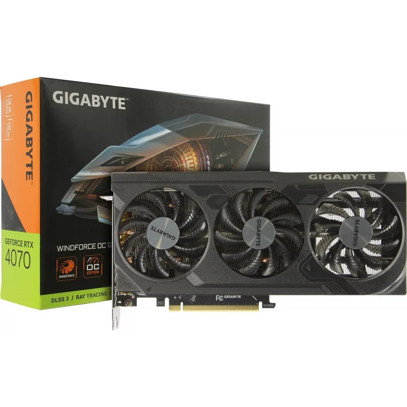 Carte Graphique GIGABYTE RTX 4070 12G OC – GV-N4070WF3OC-12GD