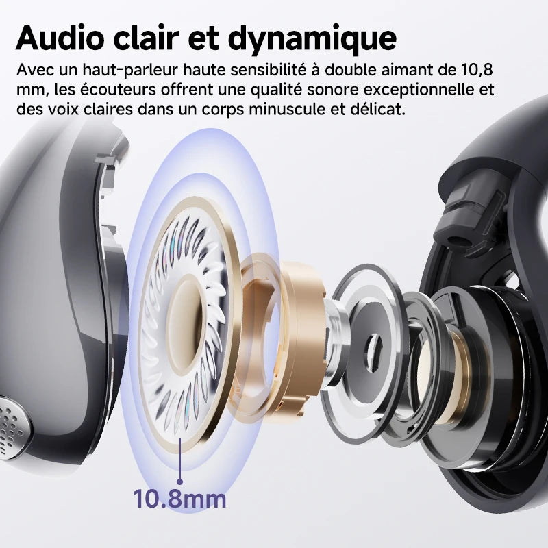 QCY Crossky C30 – Écouteurs Open-Ear Bluetooth 5.4