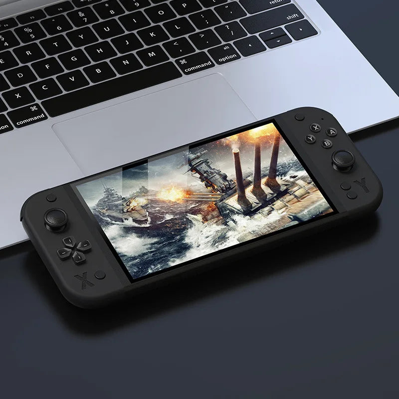 Console de jeu Portable G90, écran IPS HD de 7 pouces, Arcade de jeu rétro pour PSP/PS1 64 go, contrôleur de jeu TV, cadeau pour enfants