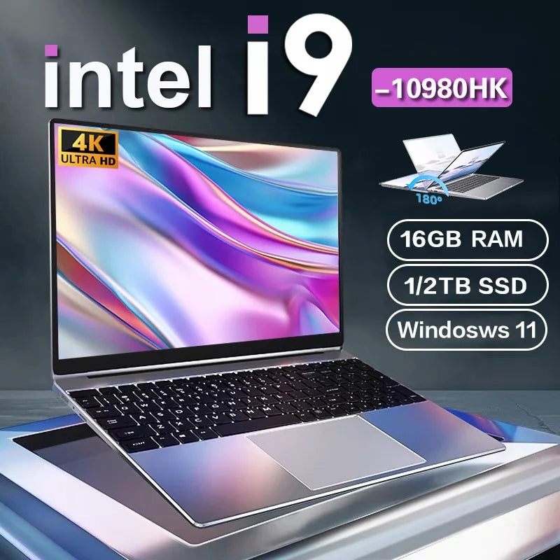 ACEKAMAS 14.1" PC Portable Gaming | Intel Core i9-10980HK | 16 Go RAM | Windows 11
