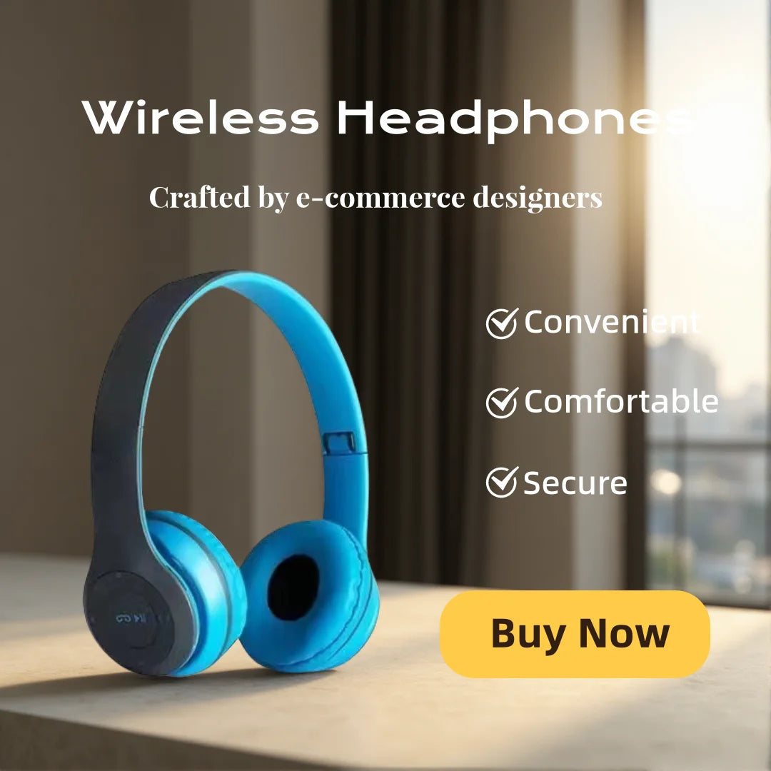 Casque Bluetooth Hi-Fi Gaming – Sans fil, Réduction de bruit, Micro intégré