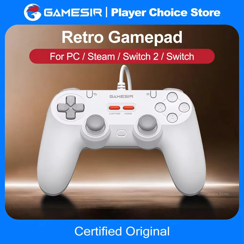 Manette filaire GameSir Tegenaria Lite avec sticks à effet Hall