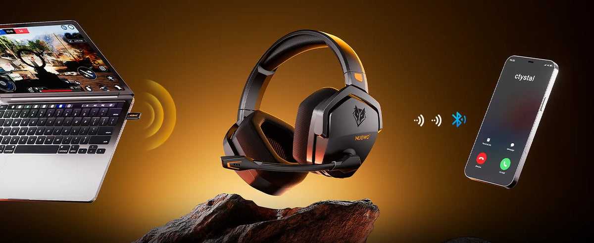 Casque gaming sans fil NUBWO G06 – 100 h