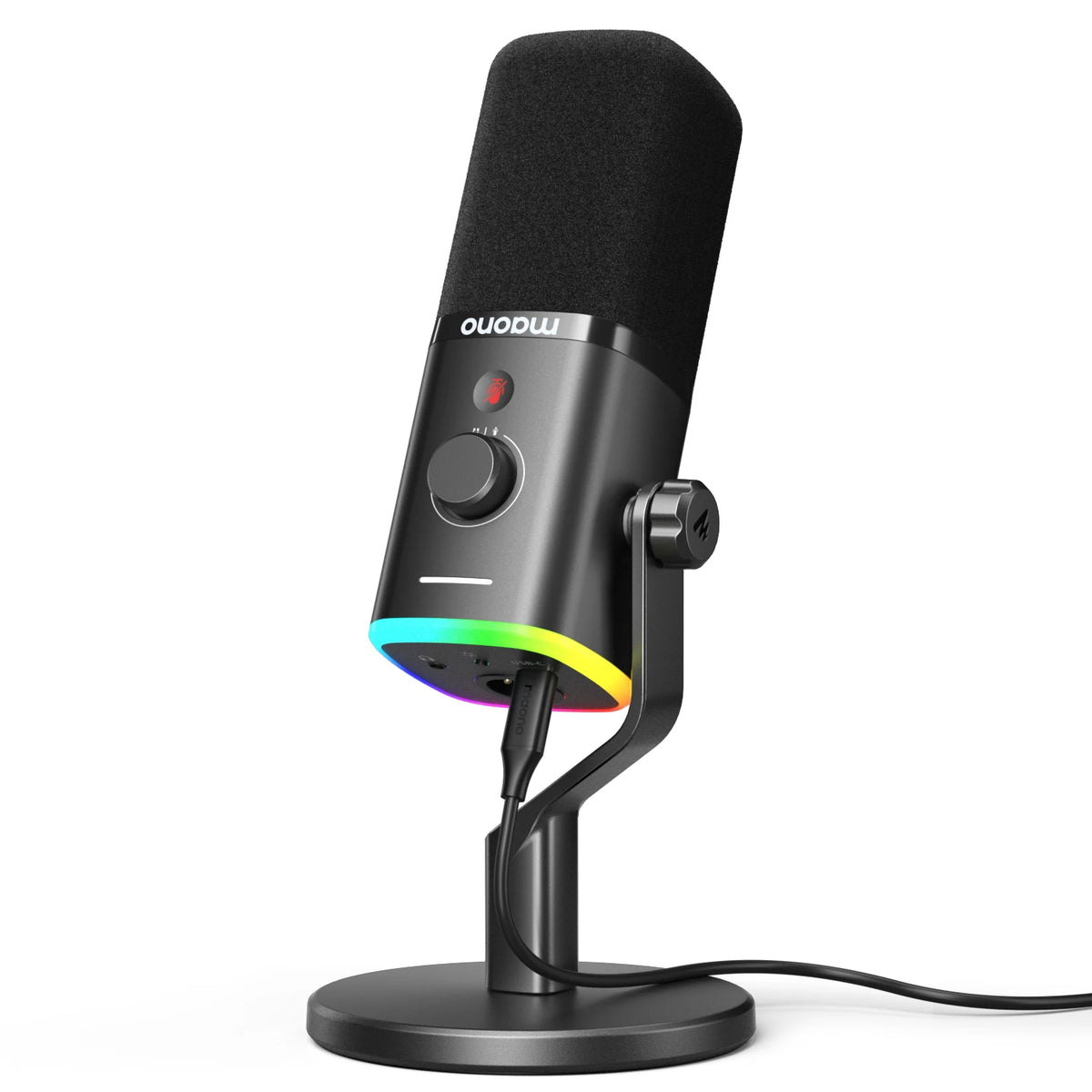 MAONO PD100X - Microphone Dynamique USB/XLR pour Streaming et Gaming