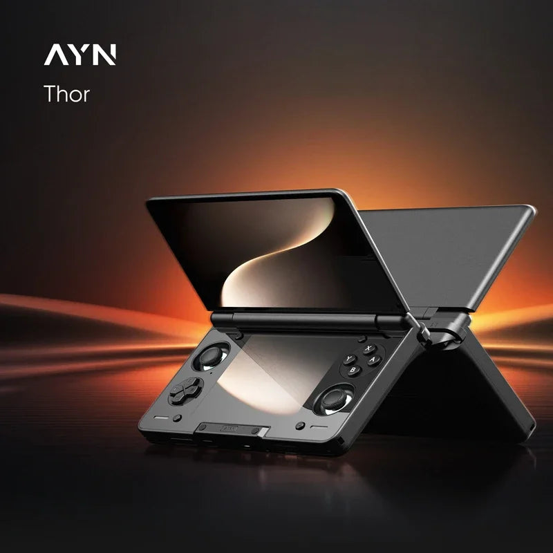 AYN Thor - Console de Jeu Portable Clamshell Android, Écran AMOLED 6" 120Hz