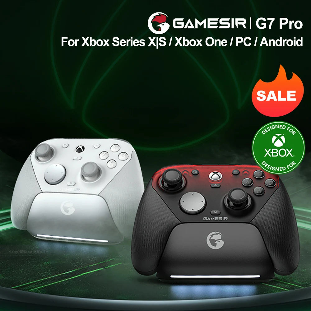 GameSir G7 Pro Manette de jeu sans fil pour PC mobile, manette filaire pour Xbox, avec station de charge, pour Xbox Series X S One PC Steam - LE COIN  DES GAMERS - GameSir G7 Pro Manette de jeu sans fil pour PC mobile, manette filaire pour Xbox, avec station de charge, pour Xbox Series X S One PC Steam - LE COIN  DES GAMERS - LE COIN  DES GAMERS