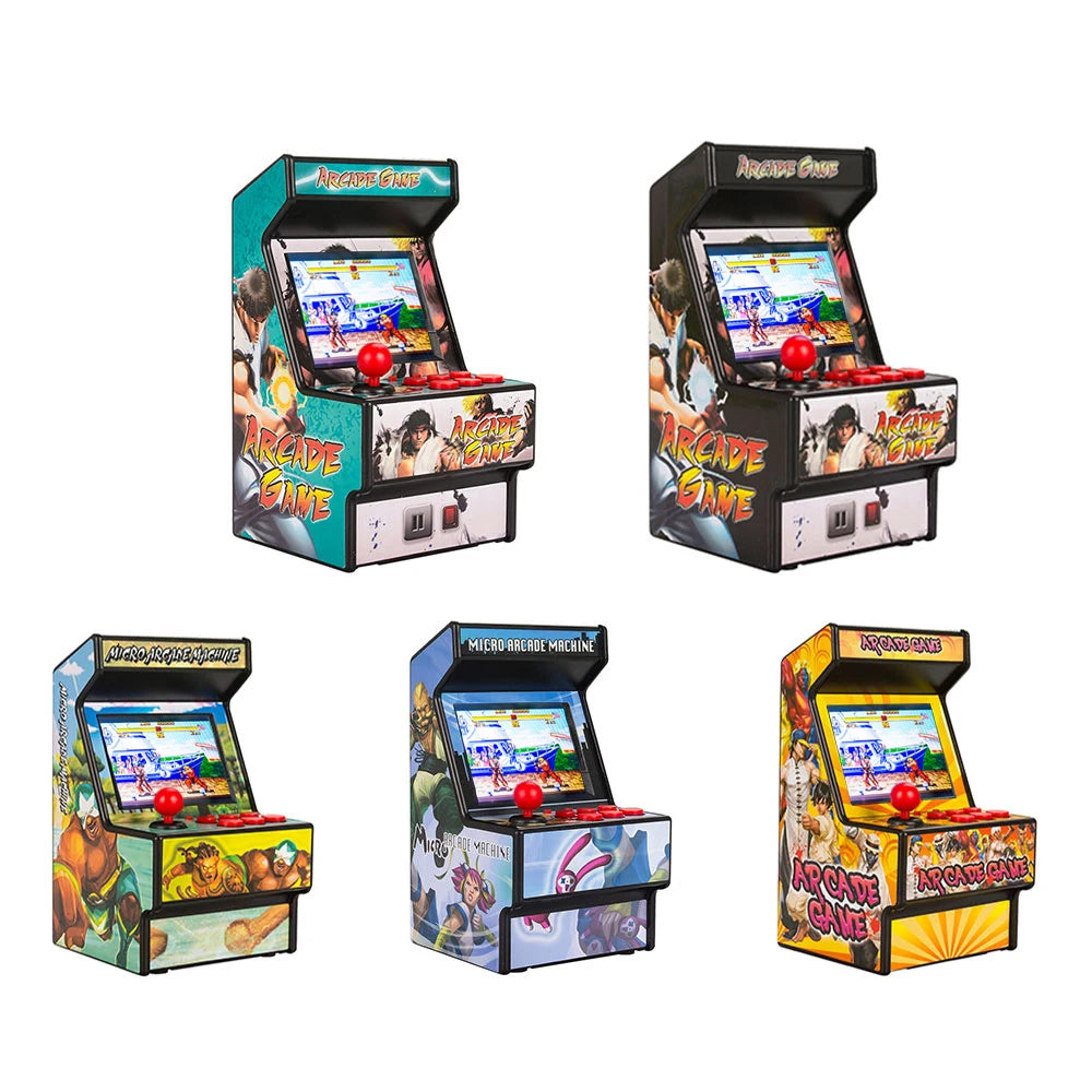 Mini console portable de jeu d'arcade vidéo portable 2,8 pouces 16 bits (plus de 150 jeux rétro classiques intégrés pour SEGA)