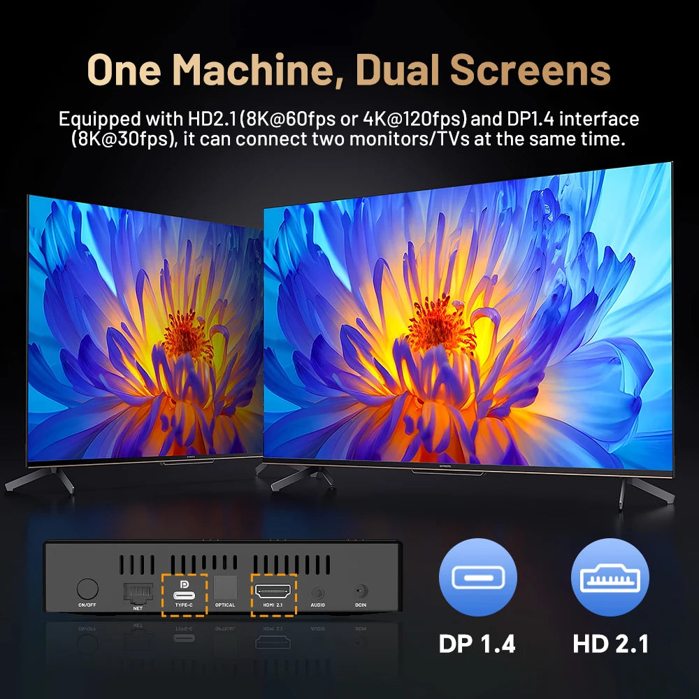 Kinhank Super Console X5 PRO – 10 000/16 000 Jeux, 8K, Android 12, Wi-Fi 6