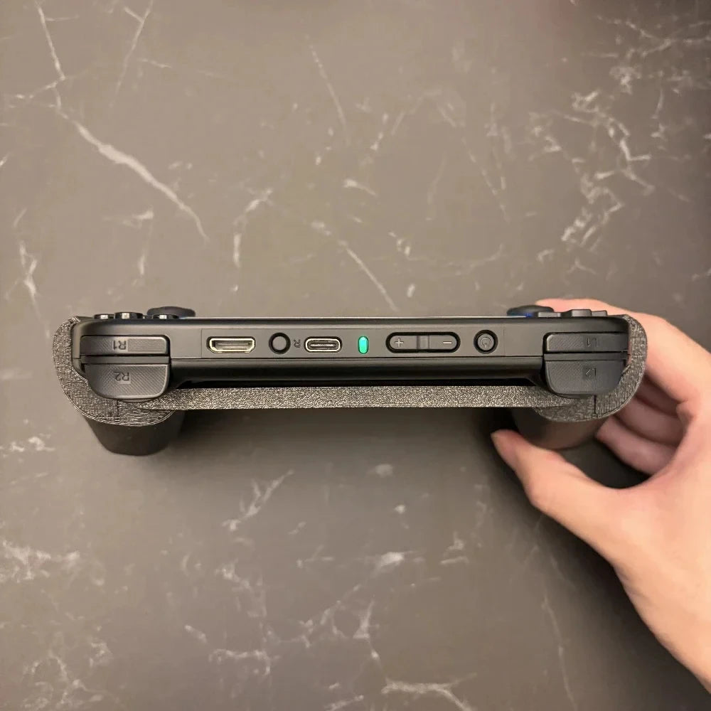 Poignée de jeu portable pour Anbernic RG40XX H, conception ergonomique, sensation de jeu améliorée, impression 3D, accessoires de jeu artisanaux