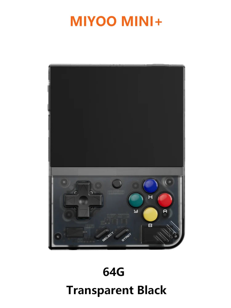 MIYOO Mini Plus – Console Rétro Portable, Écran IPS 3,5" HD, Wi-Fi, 3000 mAh