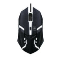 Souris de jeu LED, conception ergonomique, lumineuse, filaire, USB, 4 boutons, rétroéclairée, pour PC de bureau et ordinateurs portables