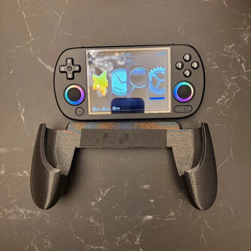 Poignée de jeu portable pour Anbernic RG40XX H, conception ergonomique, sensation de jeu améliorée, impression 3D, accessoires de jeu artisanaux