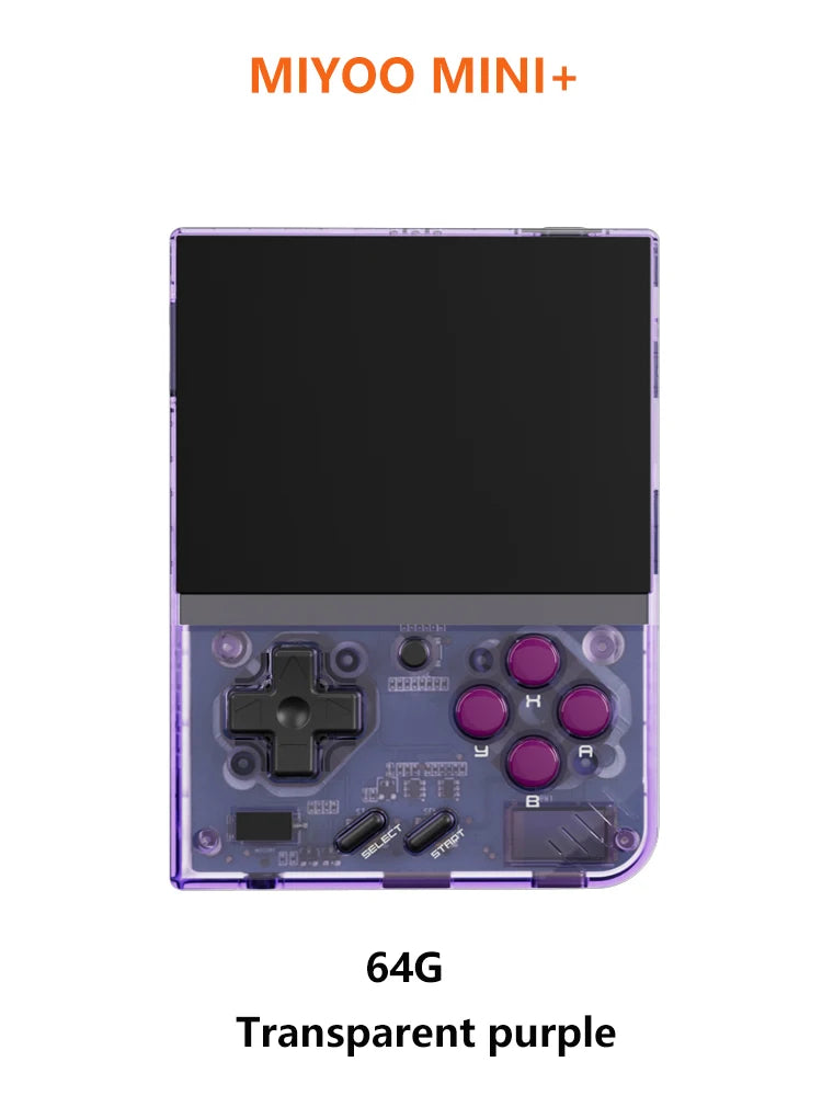 MIYOO Mini Plus – Console Rétro Portable, Écran IPS 3,5" HD, Wi-Fi, 3000 mAh