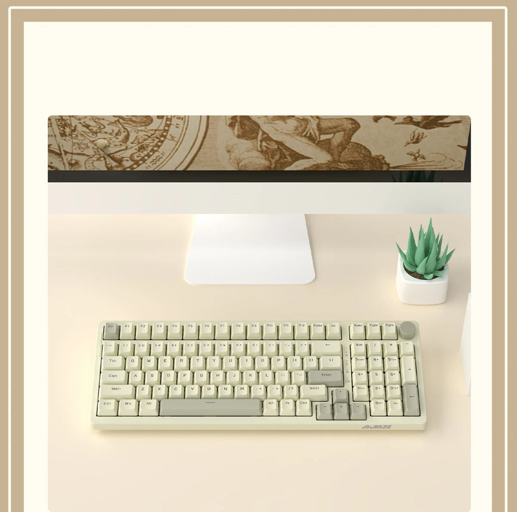 Ajazz AK992 – Clavier mécanique 98 touches Hot-Swap