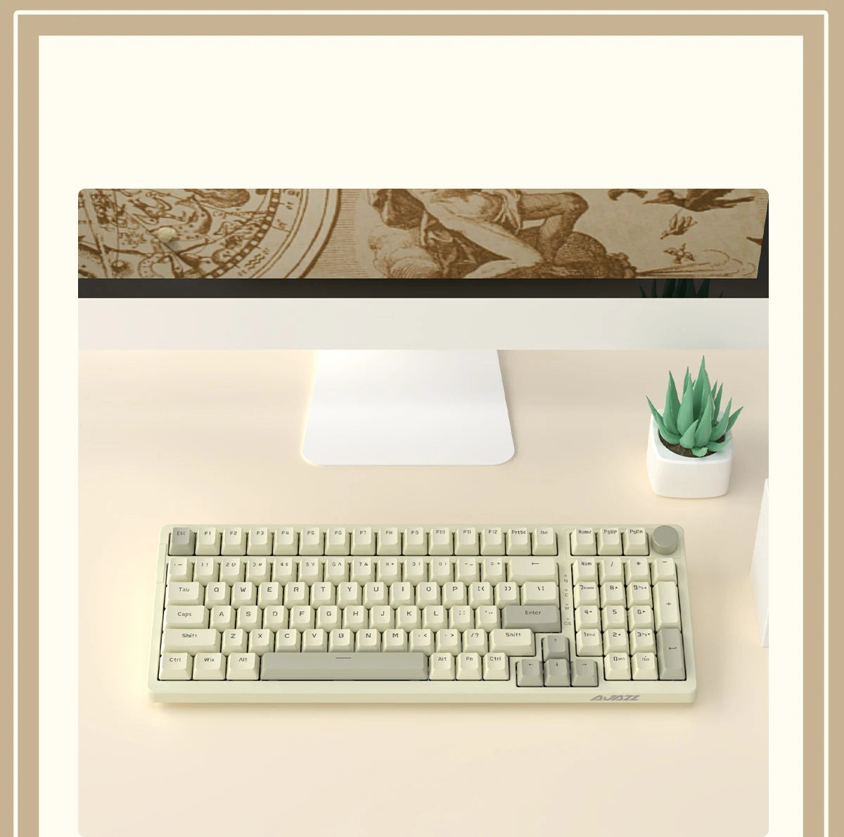 Ajazz AK992 – Clavier mécanique 98 touches Hot-Swap