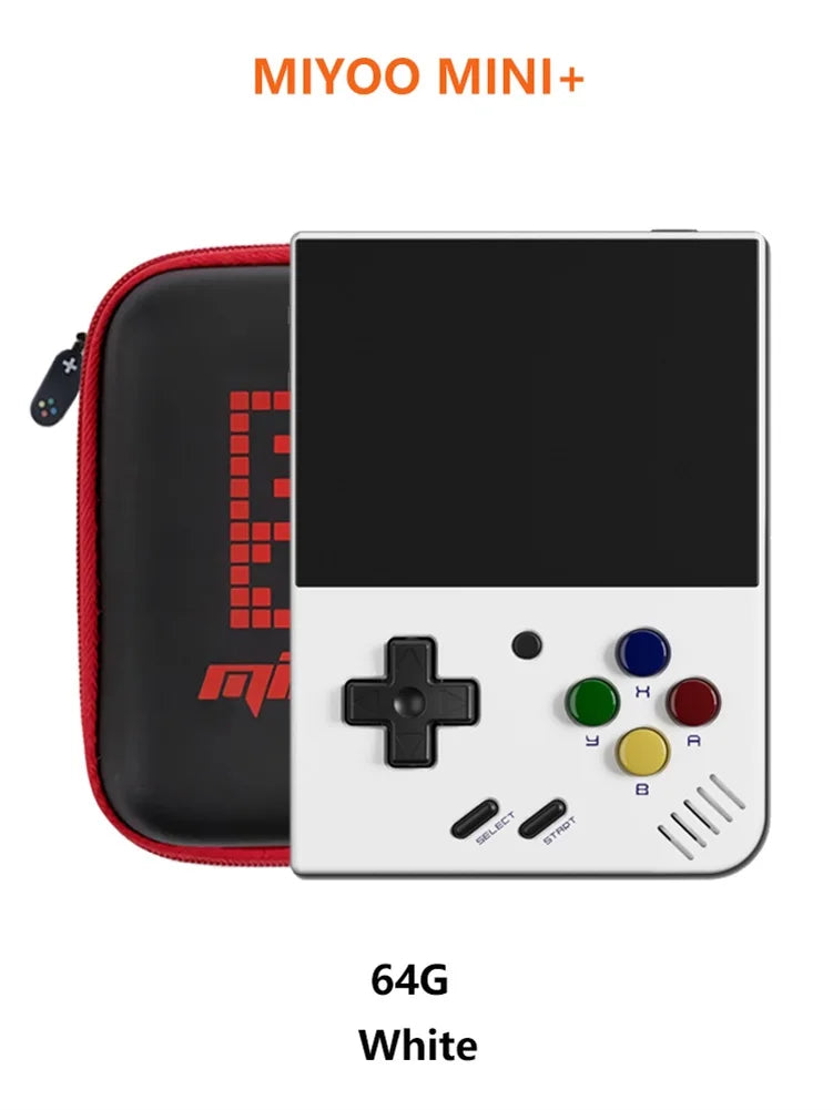 MIYOO Mini Plus – Console Rétro Portable, Écran IPS 3,5" HD, Wi-Fi, 3000 mAh