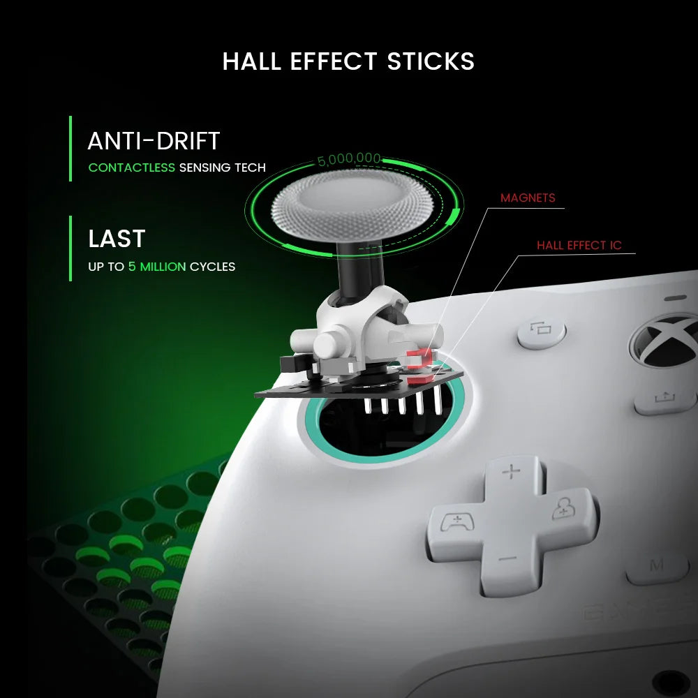GameSir G7 SE Manette de jeu Xbox Manette filaire pour Xbox Series X, Xbox Series S, Xbox One, avec manette à effet Hall - LE COIN  DES GAMERS - GameSir G7 SE Manette de jeu Xbox Manette filaire pour Xbox Series X, Xbox Series S, Xbox One, avec manette à effet Hall - LE COIN  DES GAMERS - LE COIN  DES GAMERS