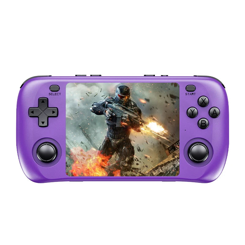 Console de Jeu Rétro H36S 2026 Portable avec Écran IPS HD 64 Go 128 Go Système d'Exploitation Open Source Jeux Classiques