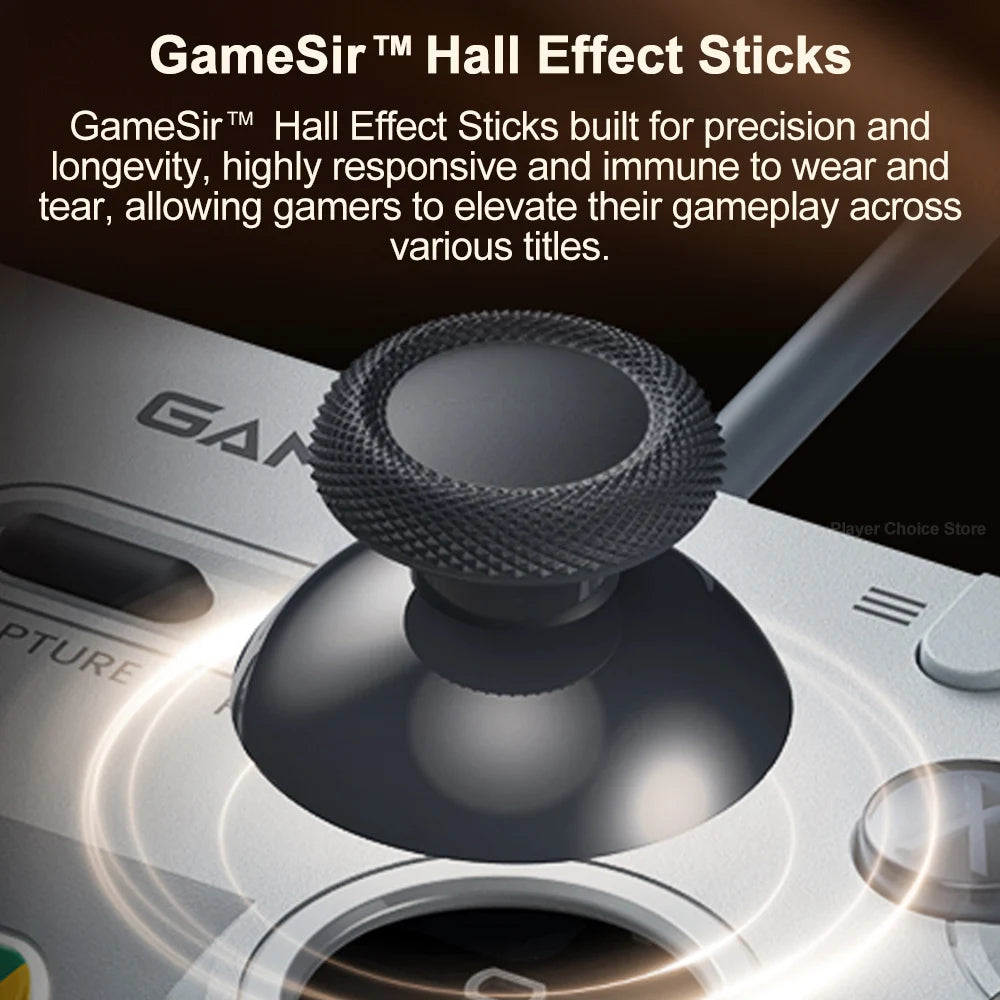 Manette filaire GameSir Tegenaria Lite avec sticks à effet Hall